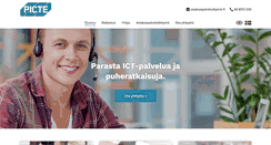 Desktop Screenshot of picte.fi