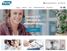 Tablet Screenshot of picte.fi